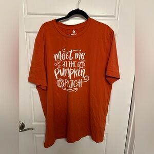 ‘Meet Me At The Pumpkin Patch’ Orange T-Shirt